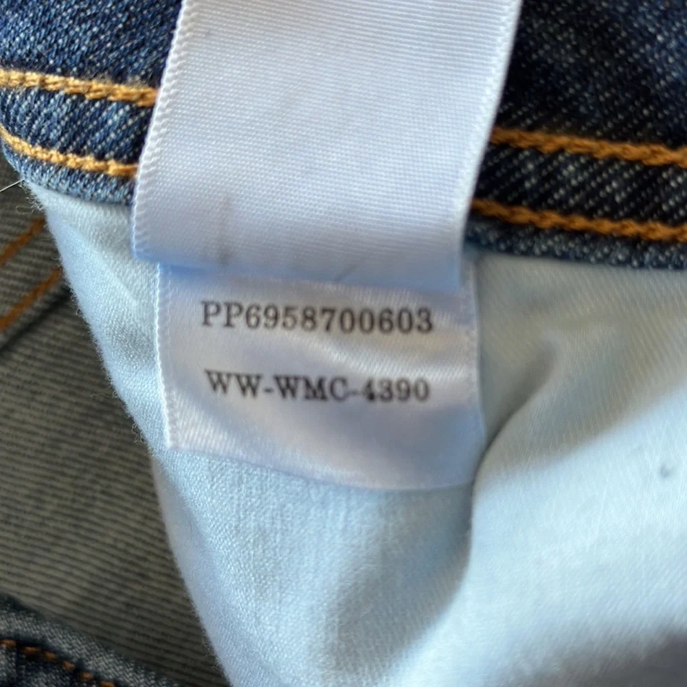 Everlane The Way-High Skinny Jean Stretch Blue Denim Jeans Size 27 High Rise